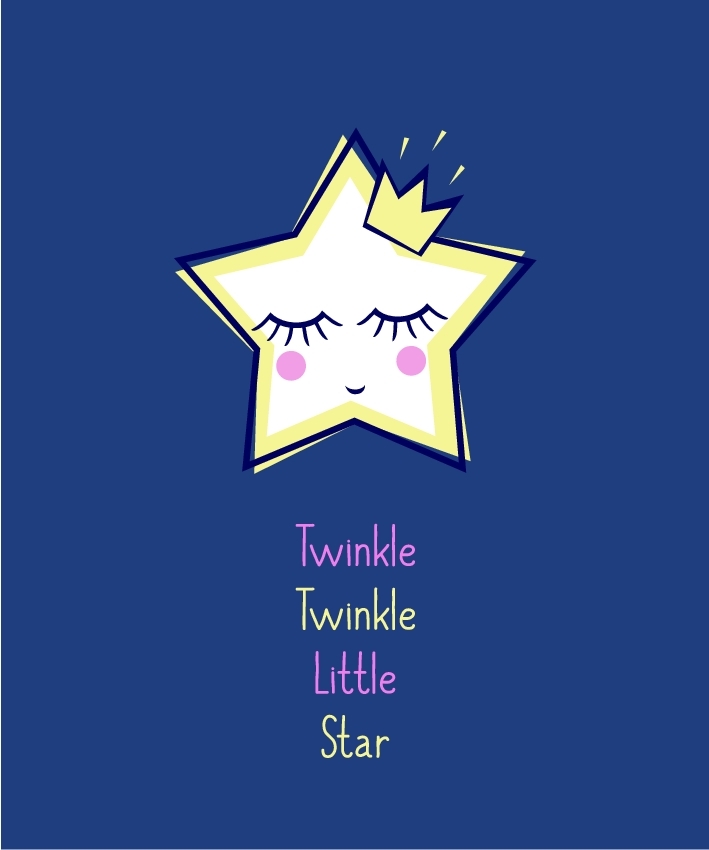 Twinkle Twinkle Little Star card